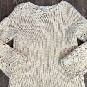 Sundance Cream Knit Sweater